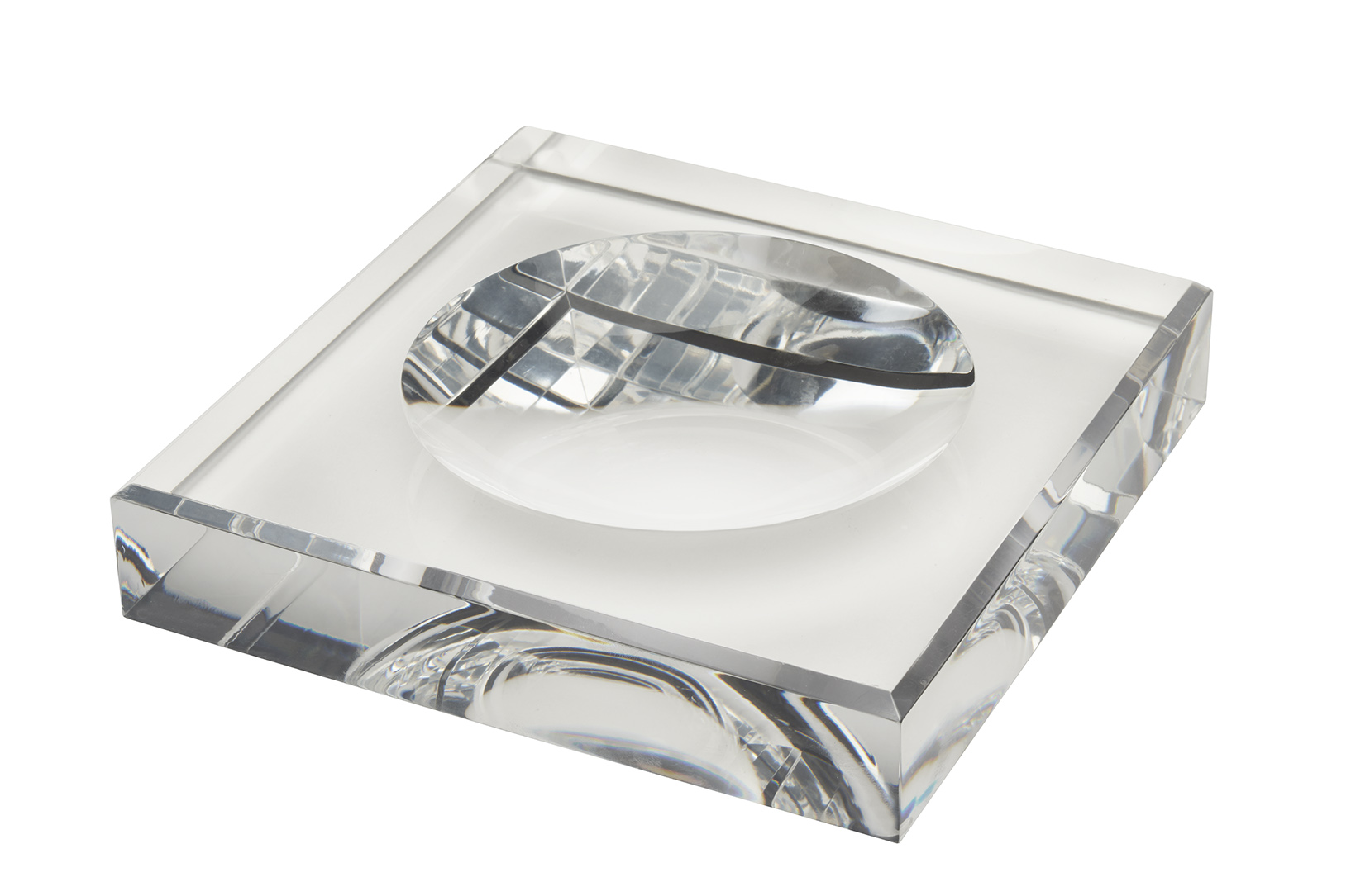 Coco Clear Acrylic Block Candy Dish